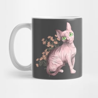 Cat Toon Sphynx Mug